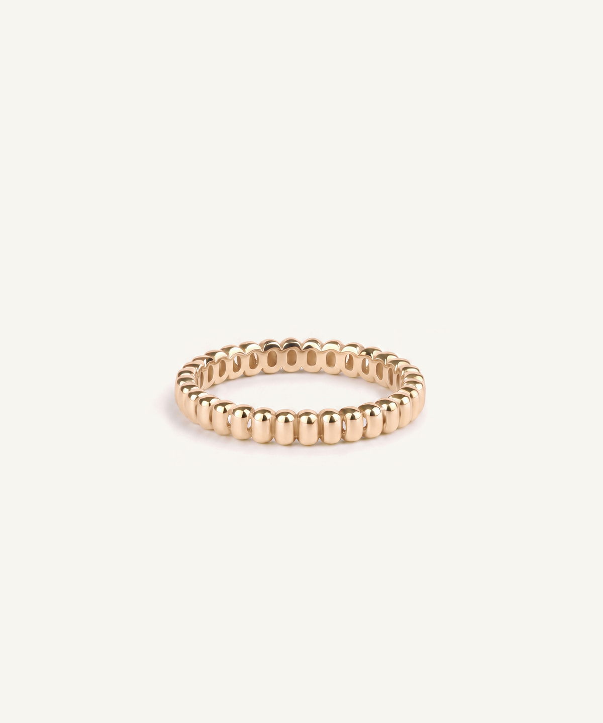 Puffy Ribbed Ring