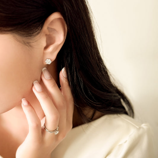 Hwaon Stud Earrings