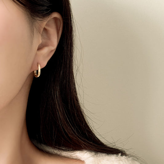 U Hoop Earrings