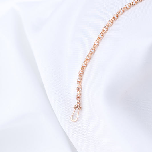 Two-Tone Double Link Bracelet
