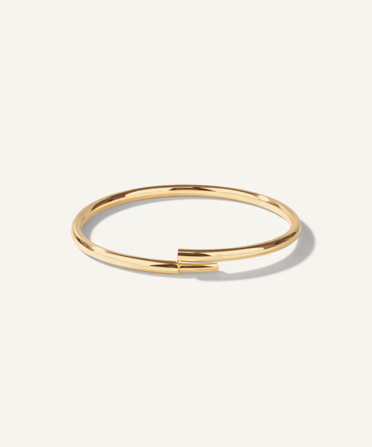 Yellow Gold | Classic Bangle, detail 1