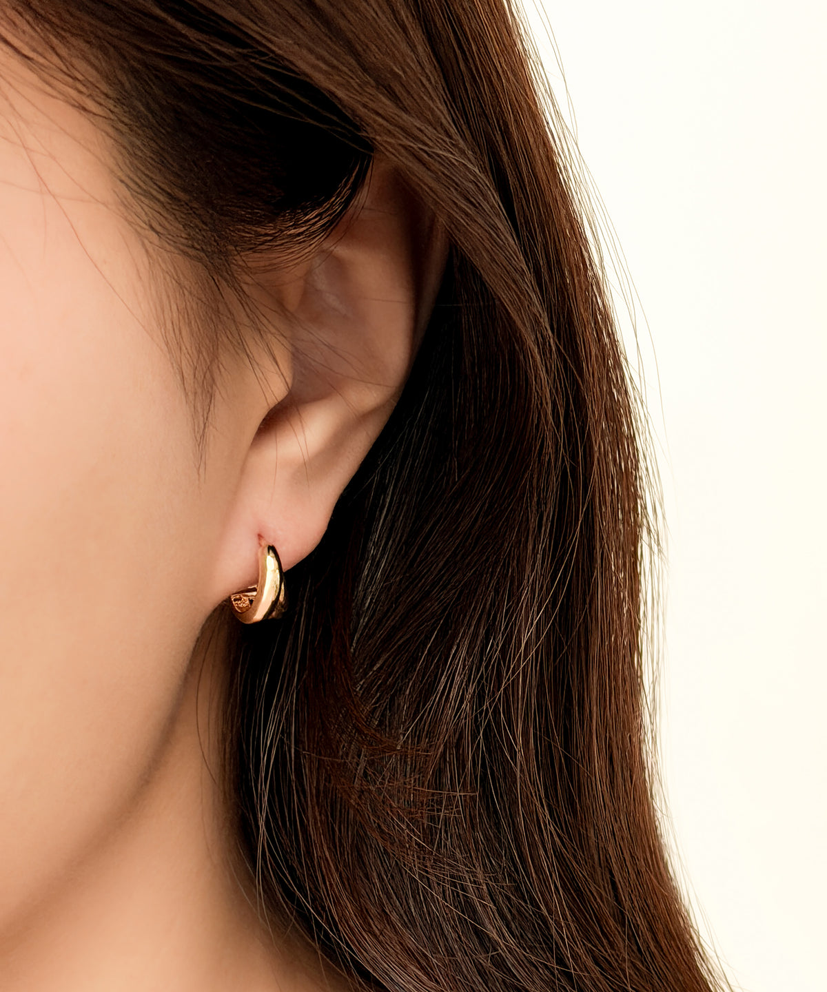 Double Curve Hoop Earrings