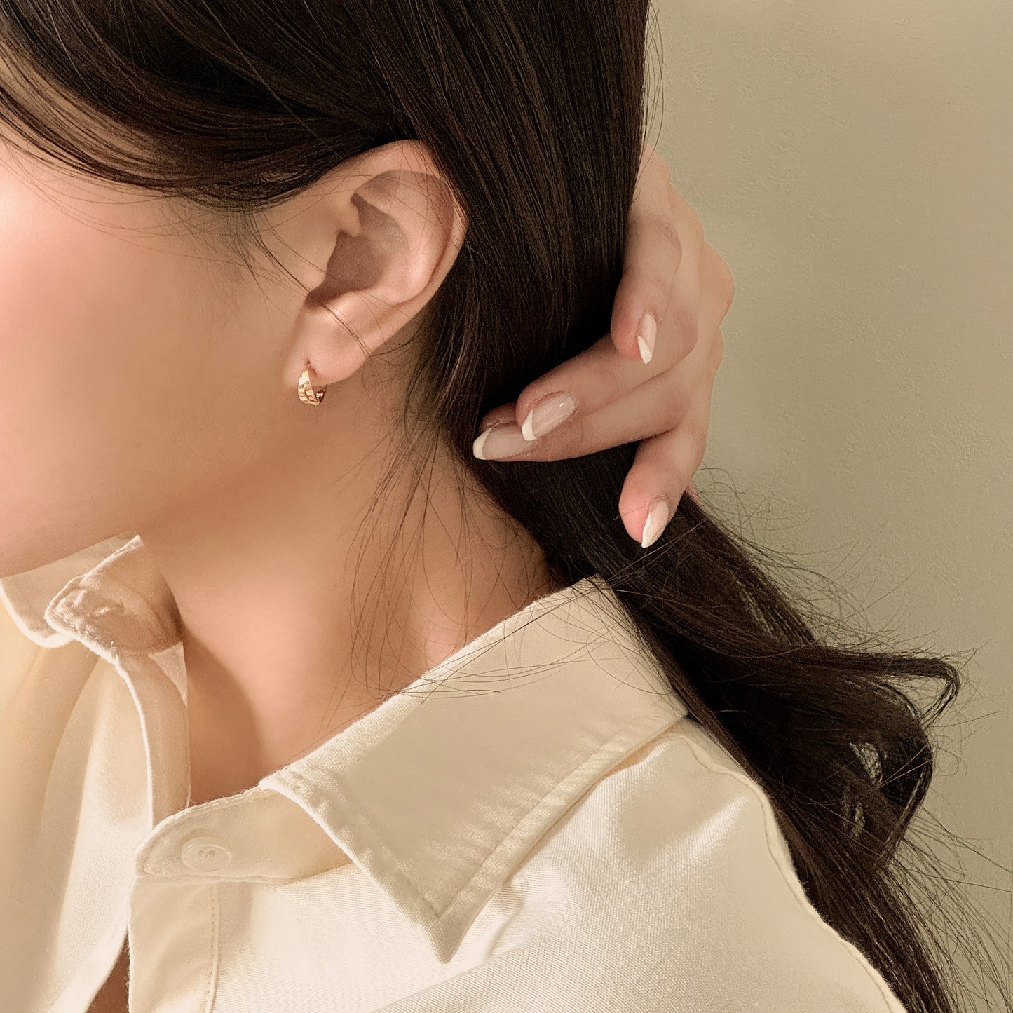 Twist Hoop Earrings