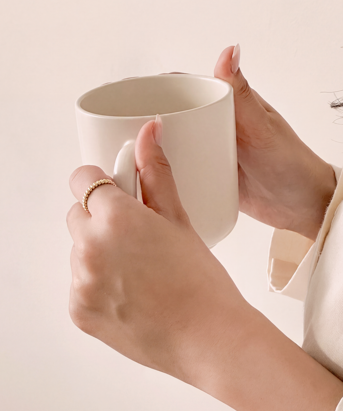 Puffy Ribbed Ring
