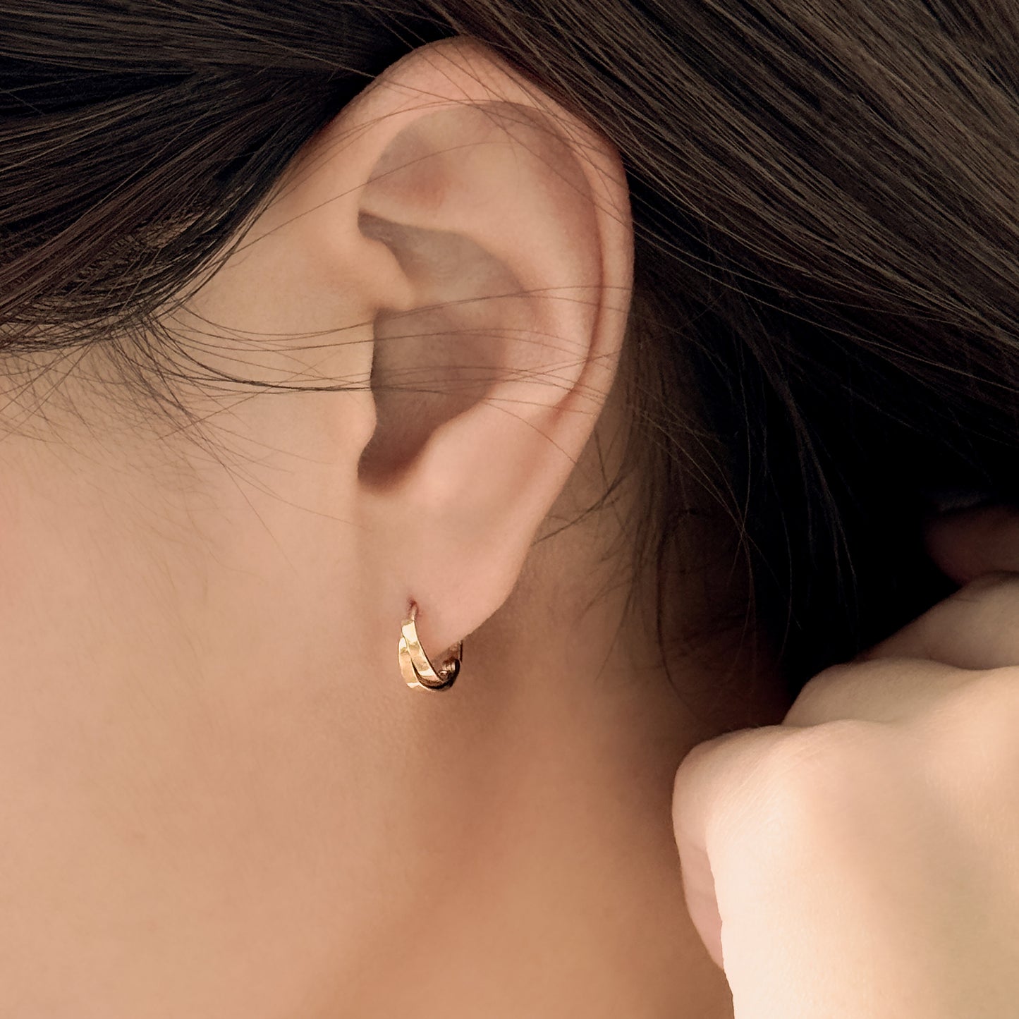 Twist Hoop Earrings
