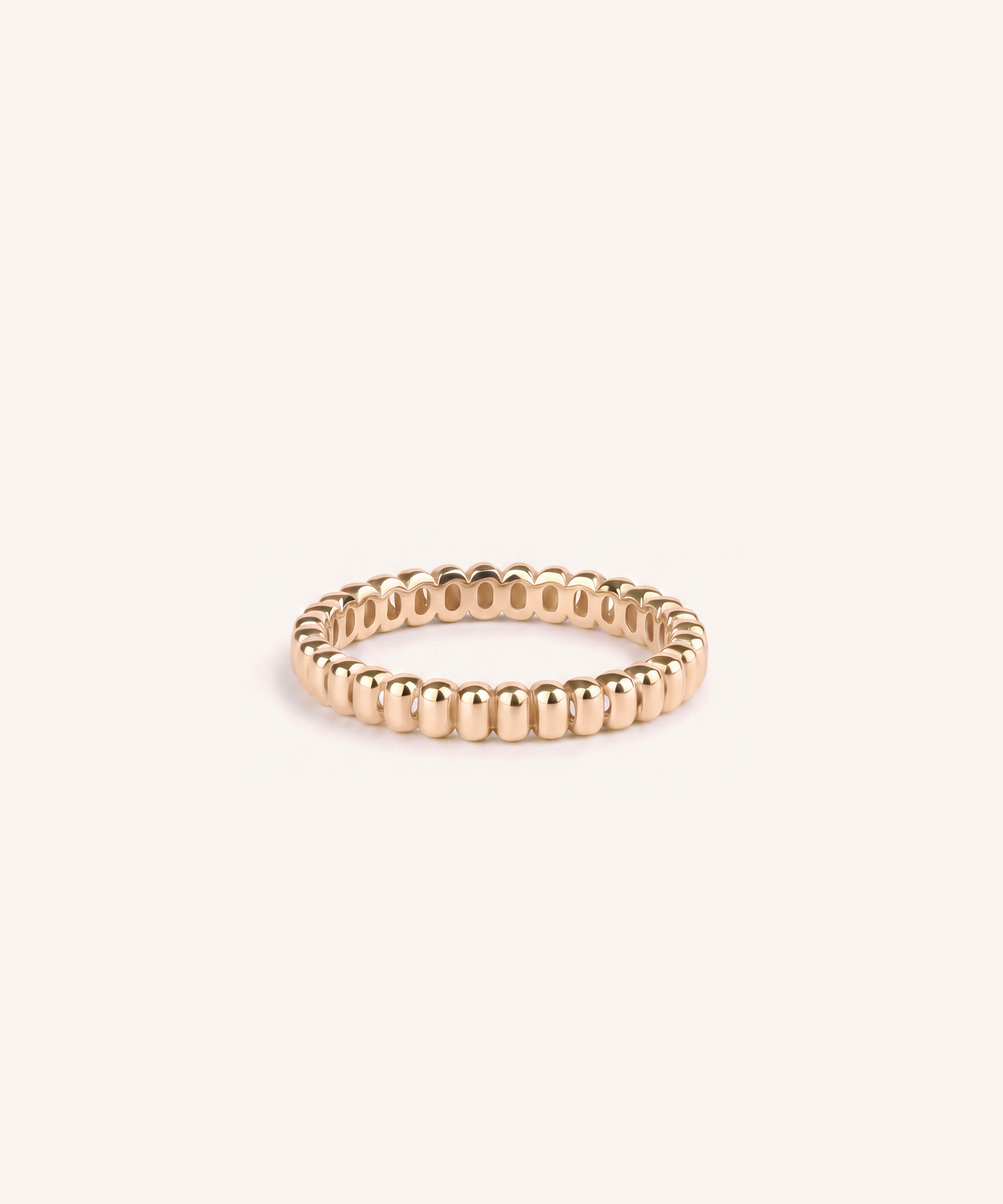 Puffy Ribbed Ring