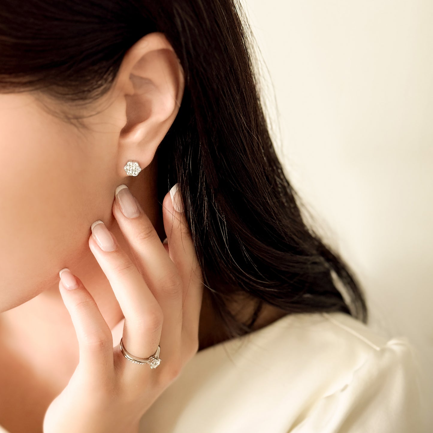 Hwaon Stud Earrings