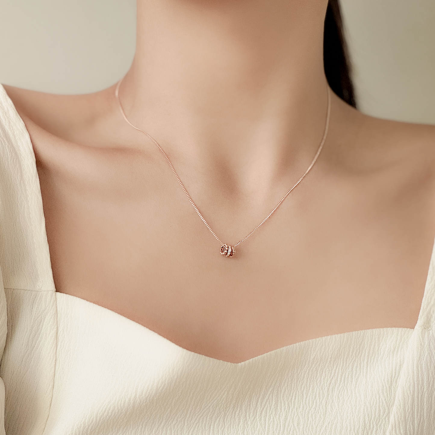 Trio Gleam Necklace