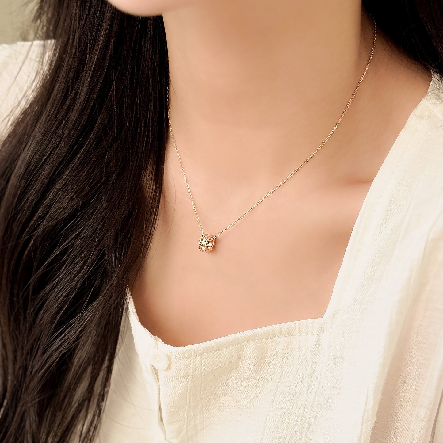 Rondelle Necklace