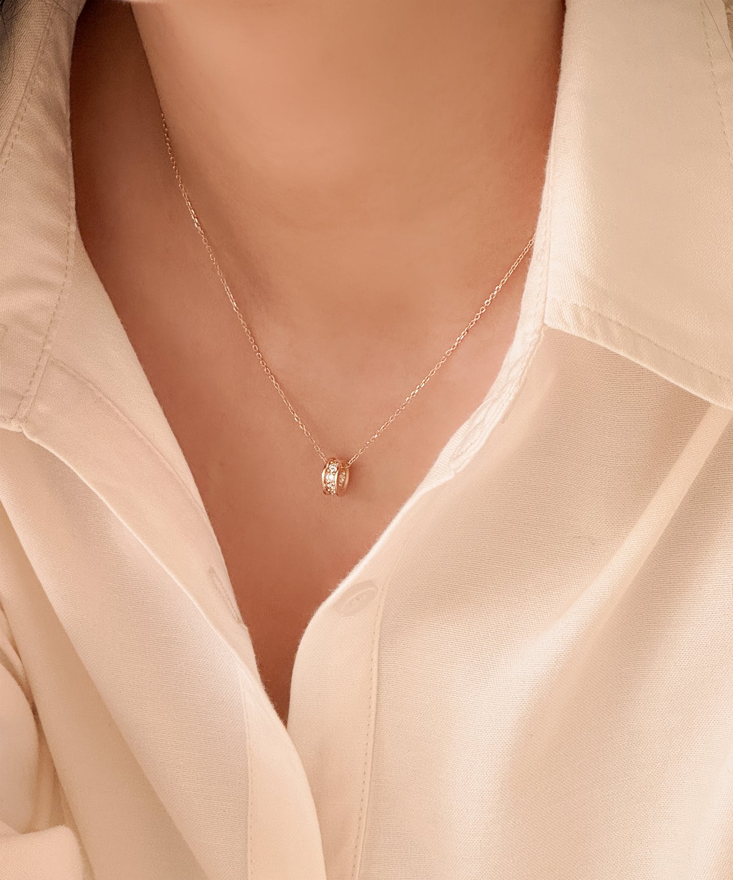 Rondelle Pendant