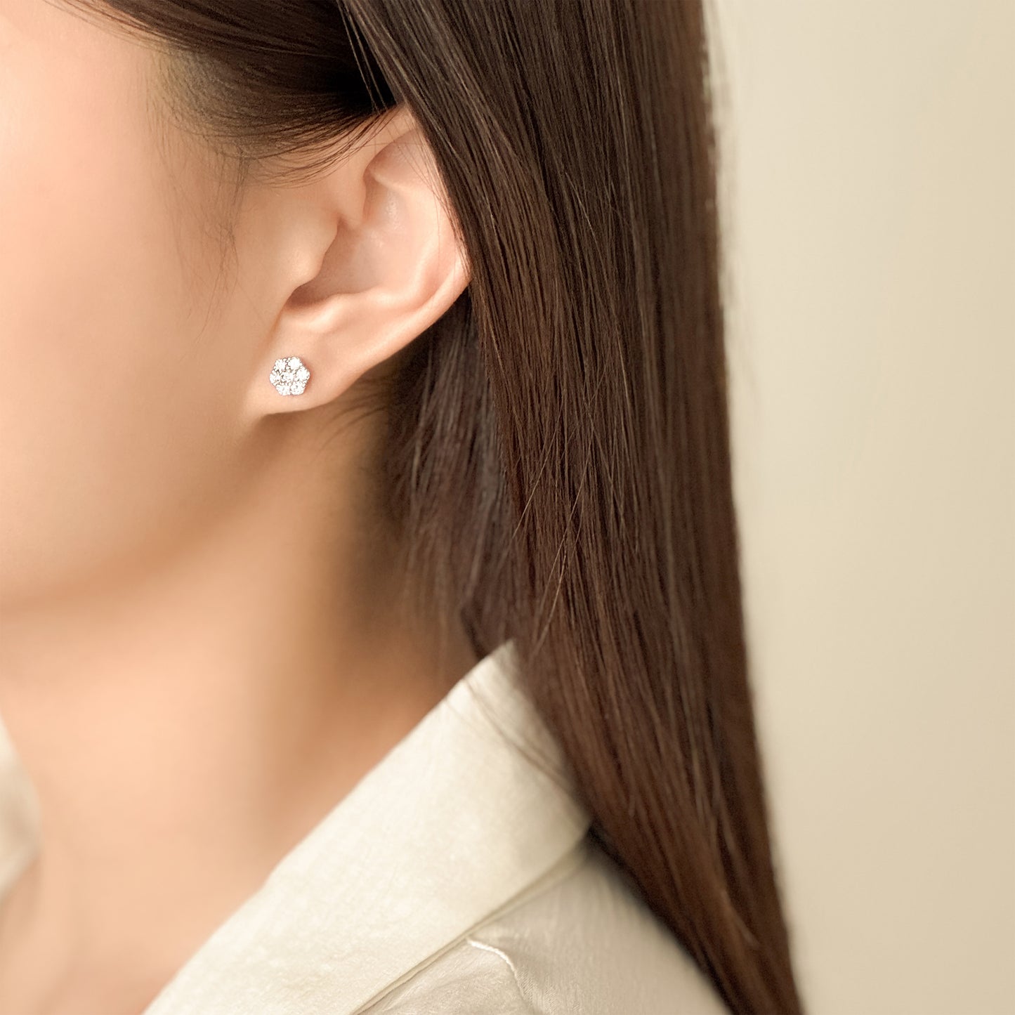Hwaon Stud Earrings