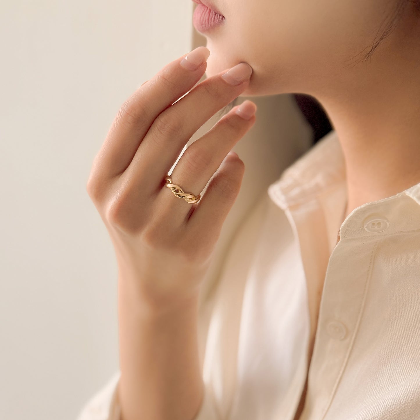 Twist Donut Ring