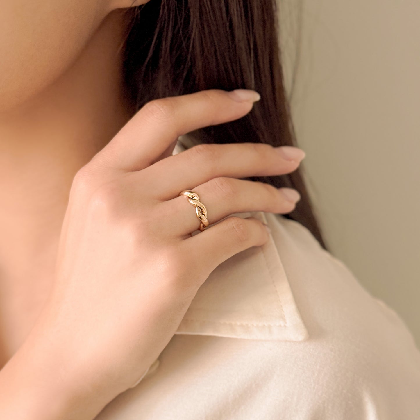 Twist Donut Ring