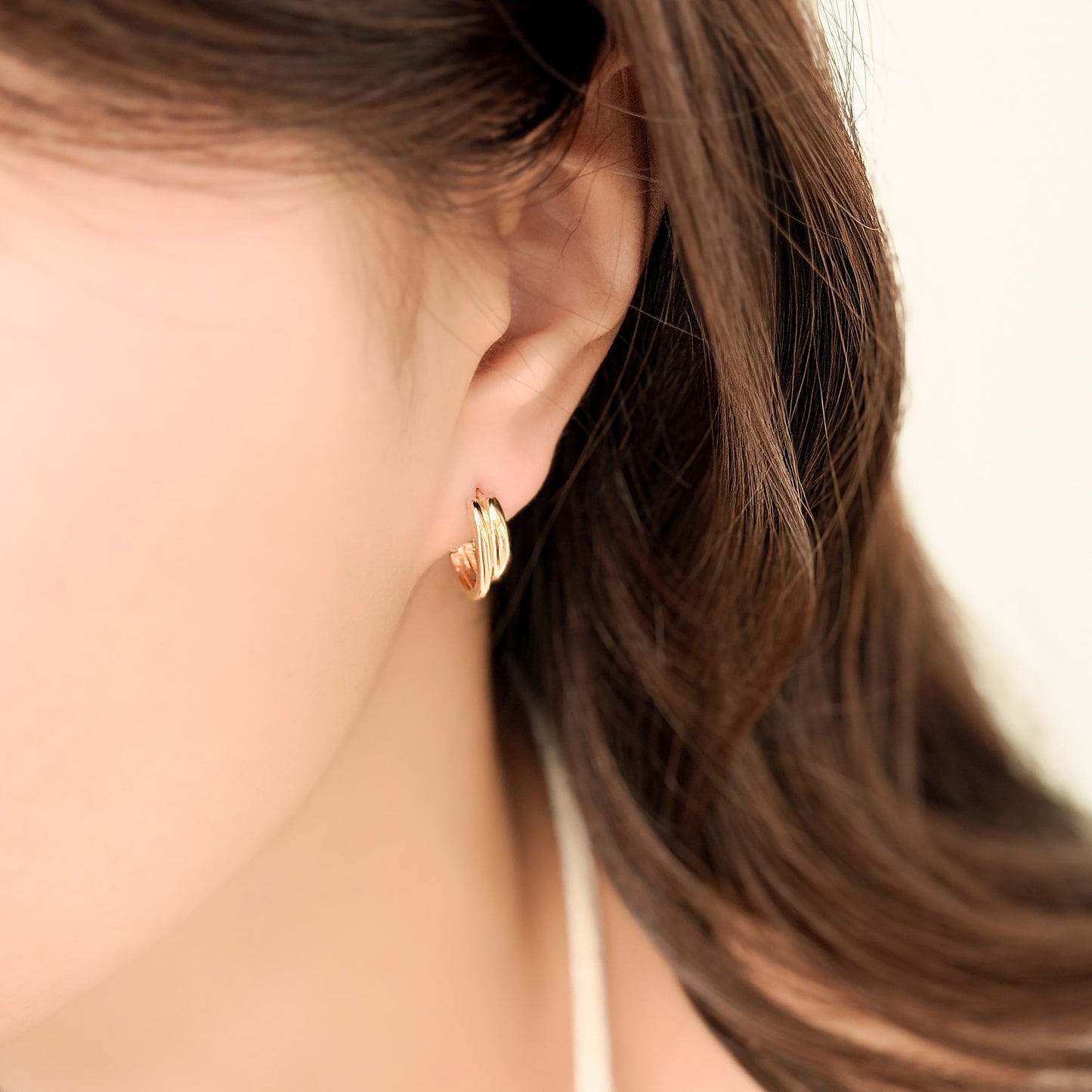 Double Band Hoop Earrings