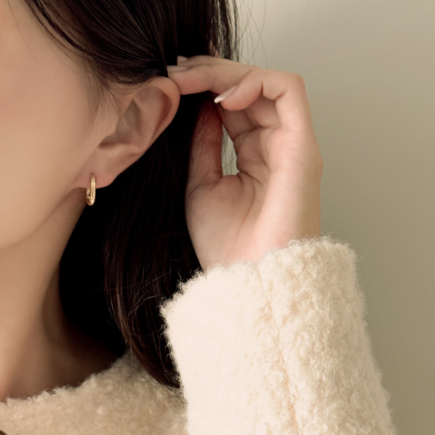 U Hoop Earrings