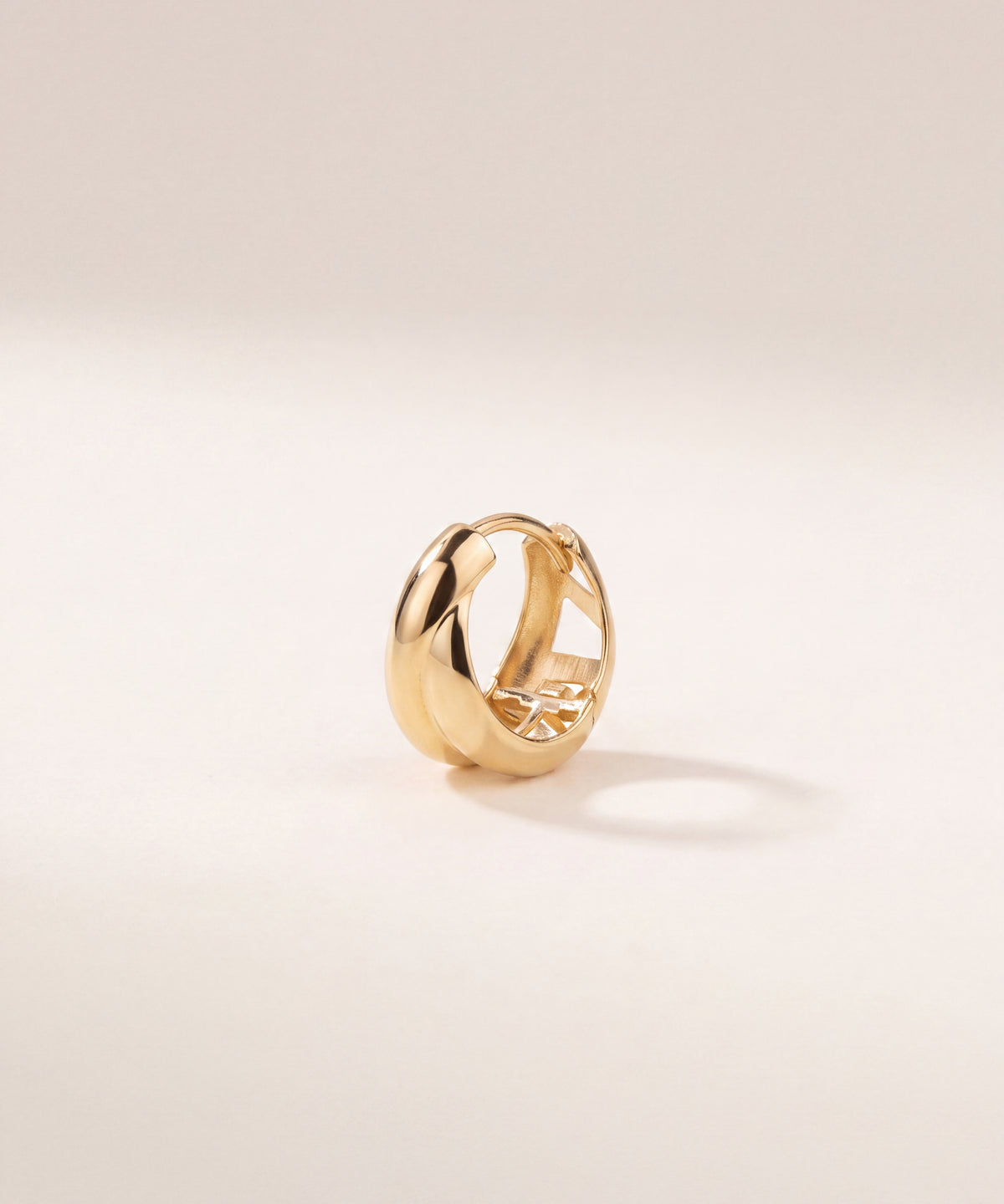 Double Curve Hoop Earrings