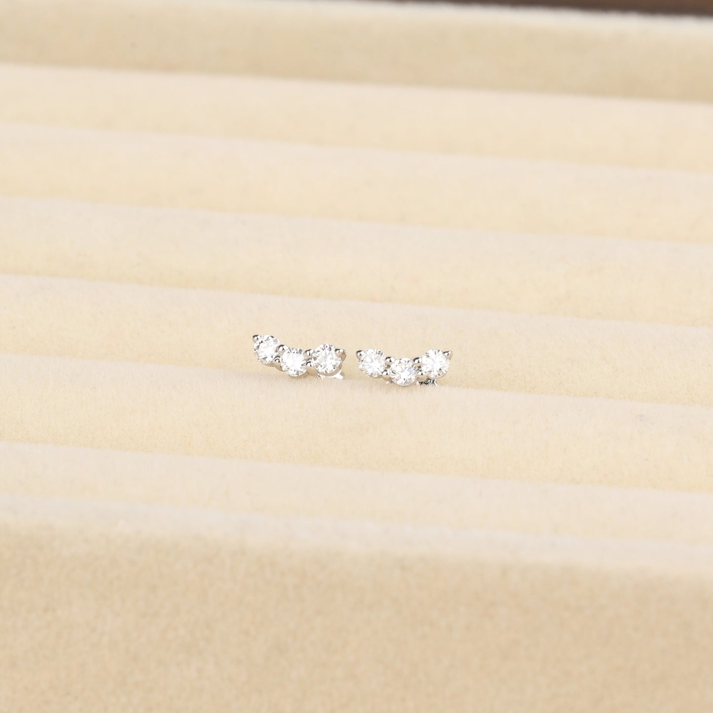 Arc Stud Earrings