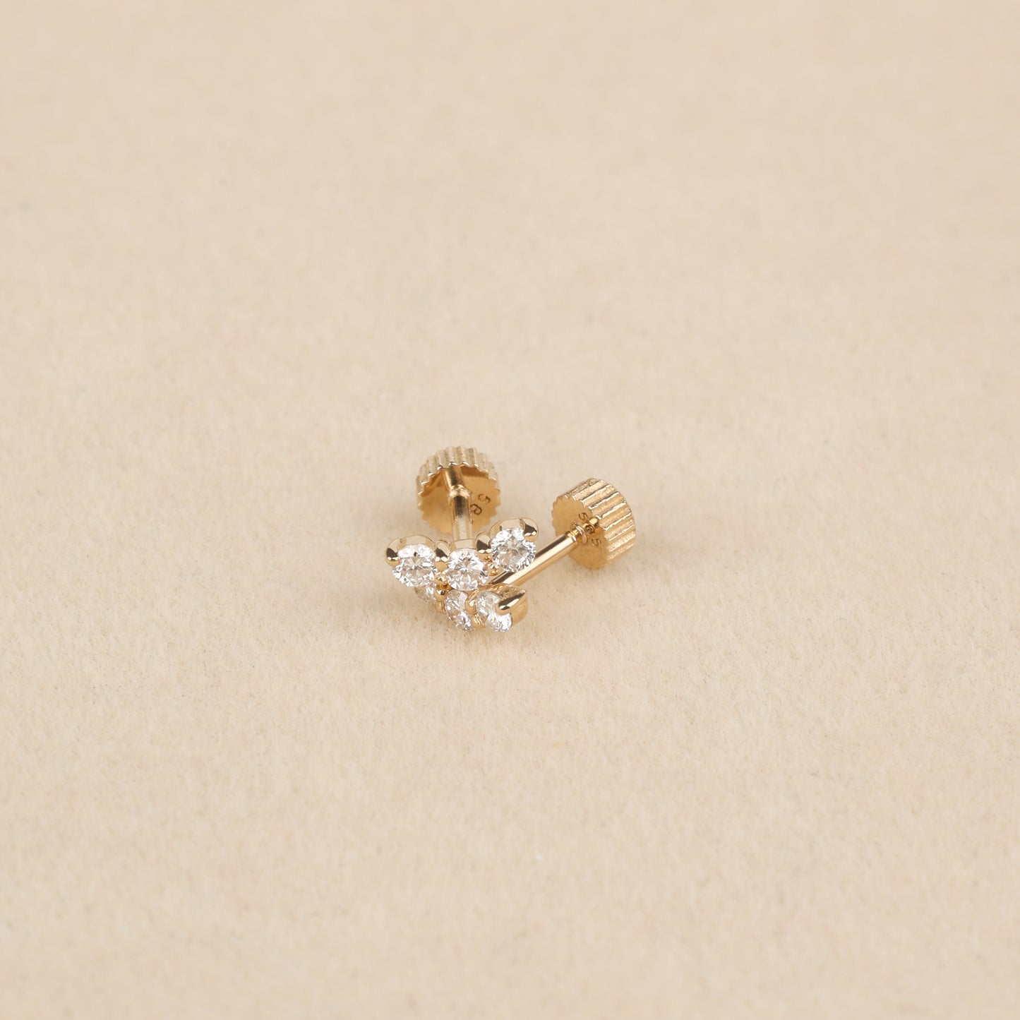 Arc Stud Earrings