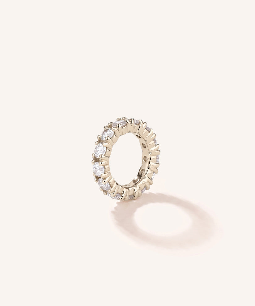 Canelé & Eternity Diamond Necklace