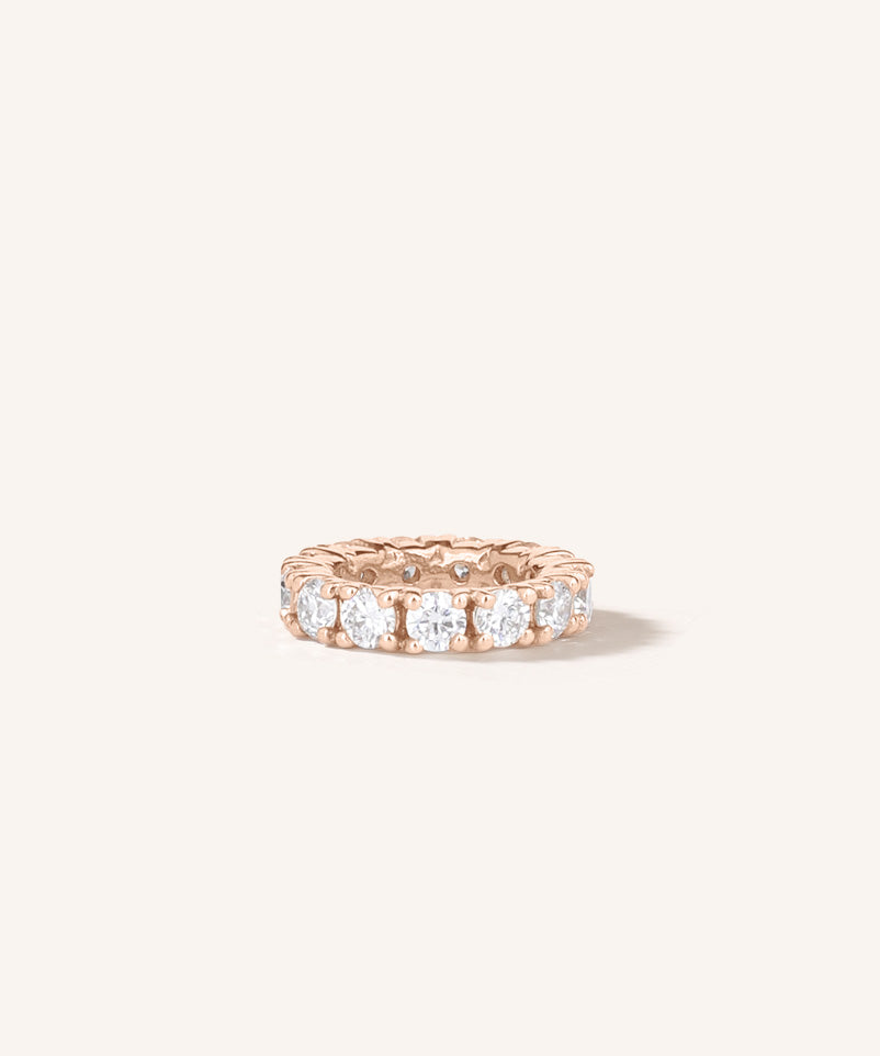 Canelé & Eternity Diamond Necklace