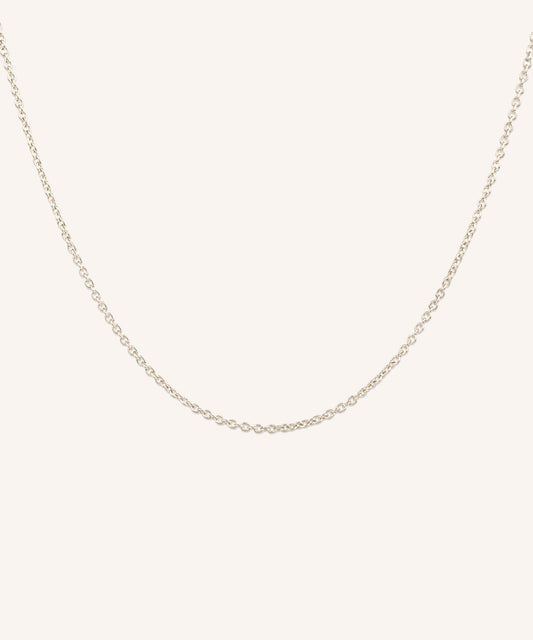 Cable Chain Necklace, 1.5mm