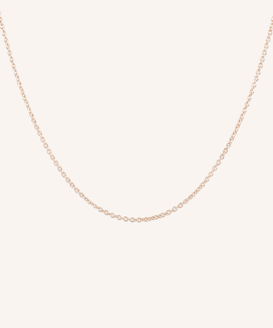Cable Chain Necklace, 1.5mm