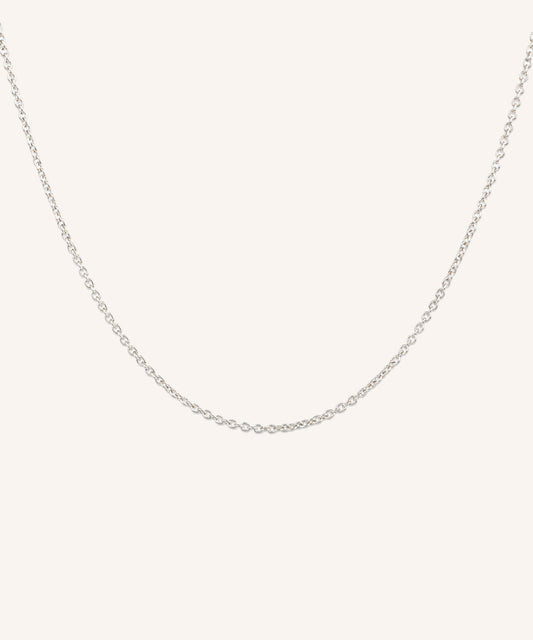 Cable Chain Necklace, 1.5mm