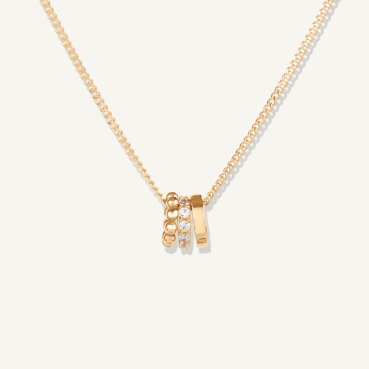 Trio Gleam Necklace