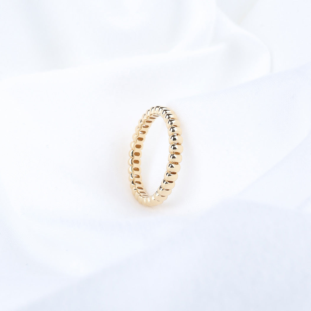 Puffy Ribbed Ring
