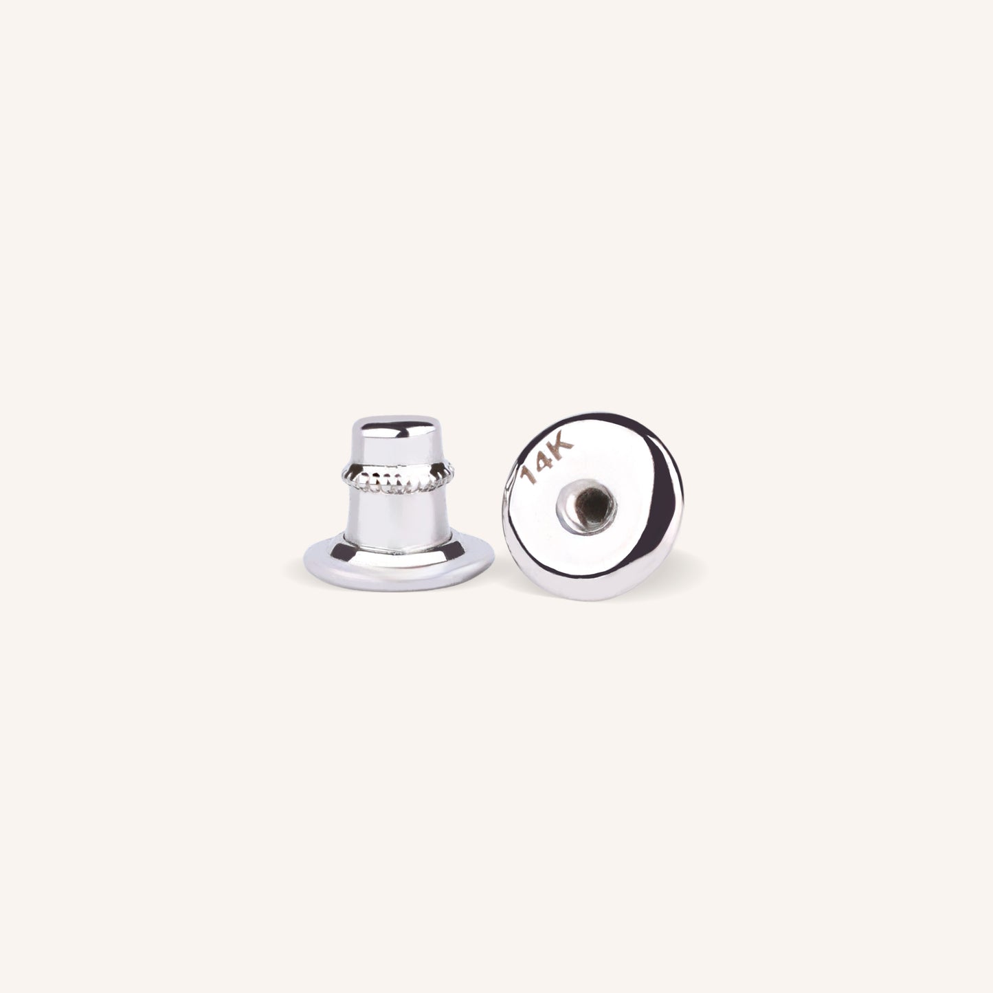 0.3ct Lab Grown Diamond Bezel Pavé Stud Earrings