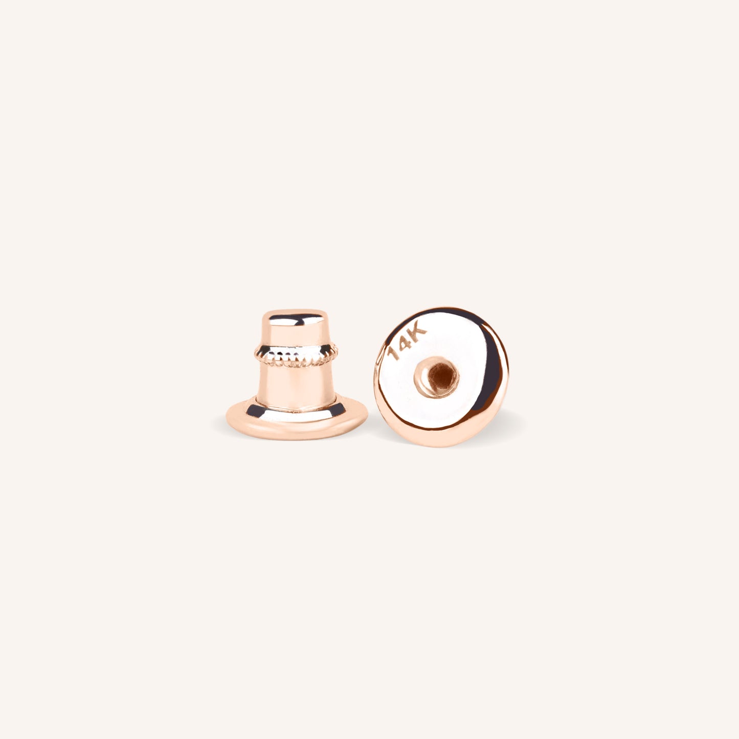 0.3ct Lab Grown Diamond Bezel Pavé Stud Earrings