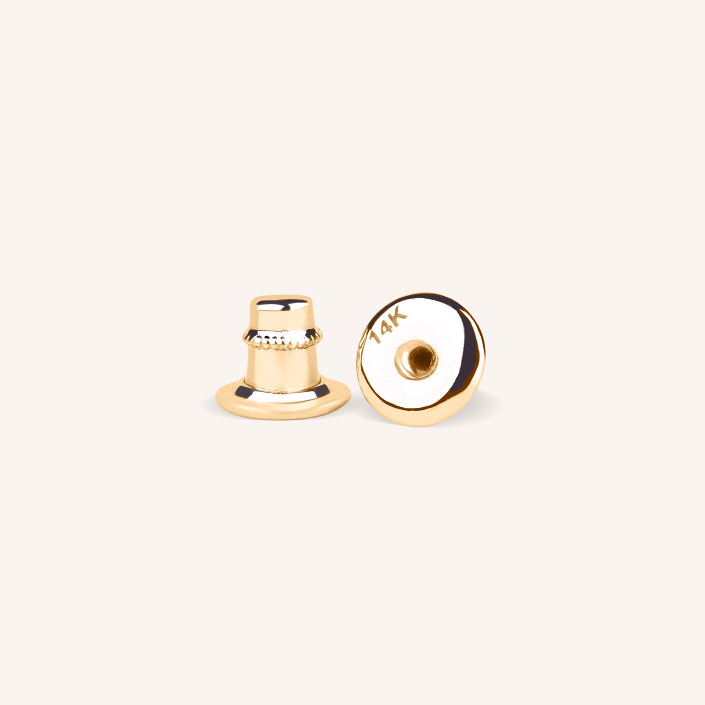 0.3ct Lab Grown Diamond Bezel Pavé Stud Earrings