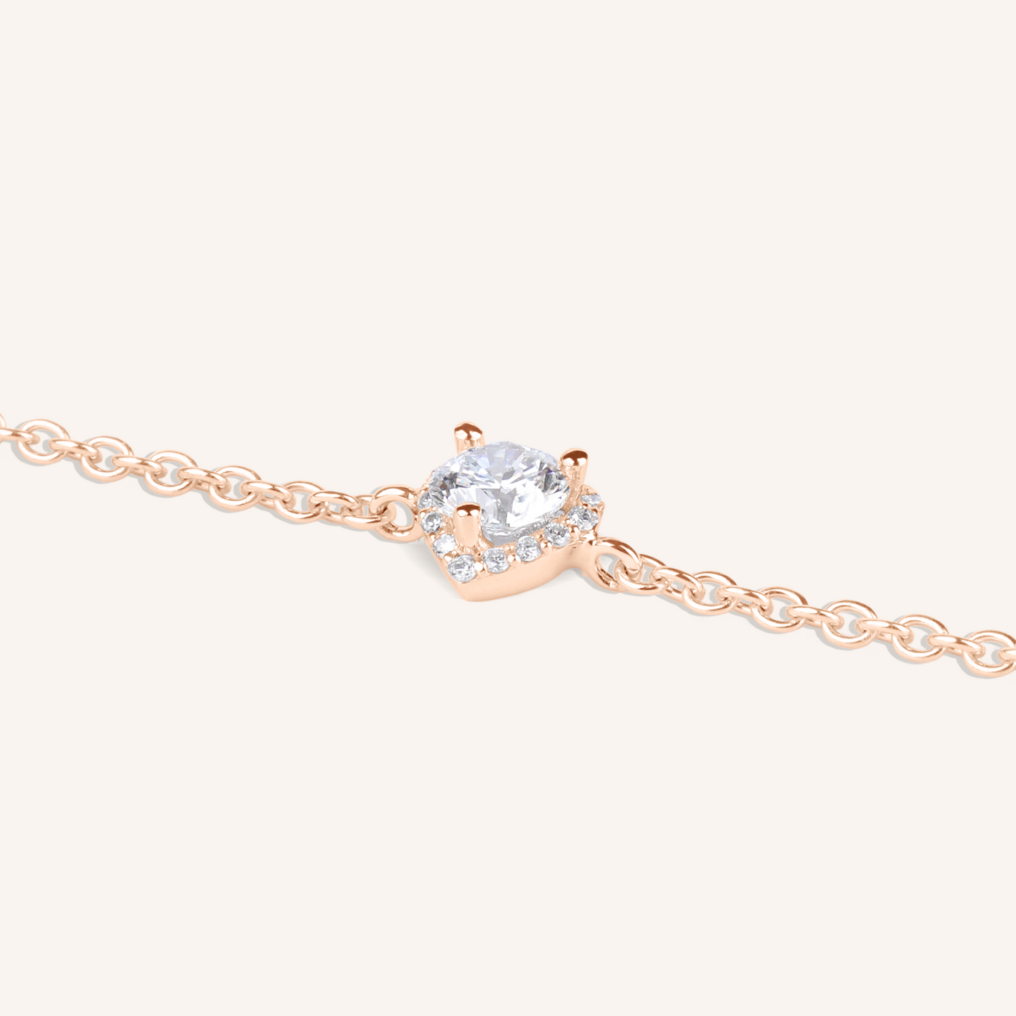Heart Halo Bracelet