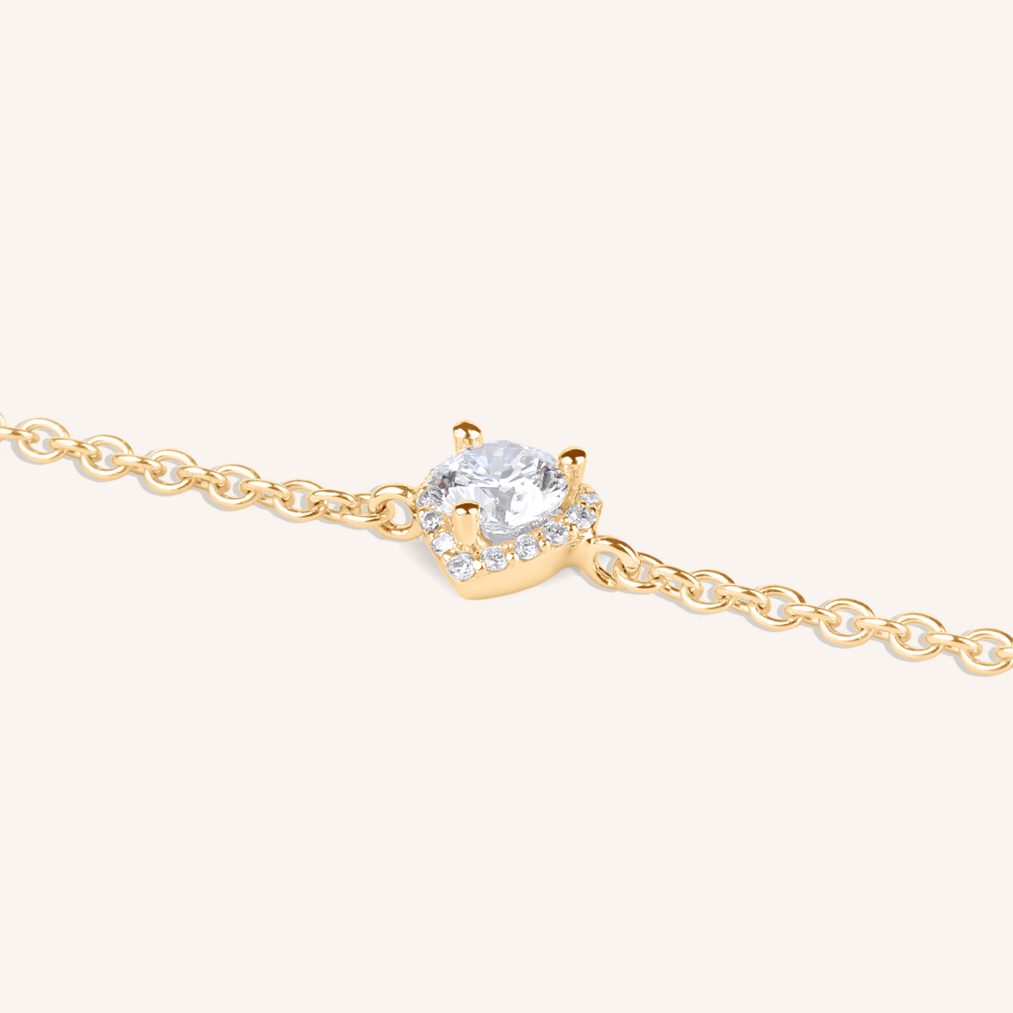 Heart Halo Bracelet