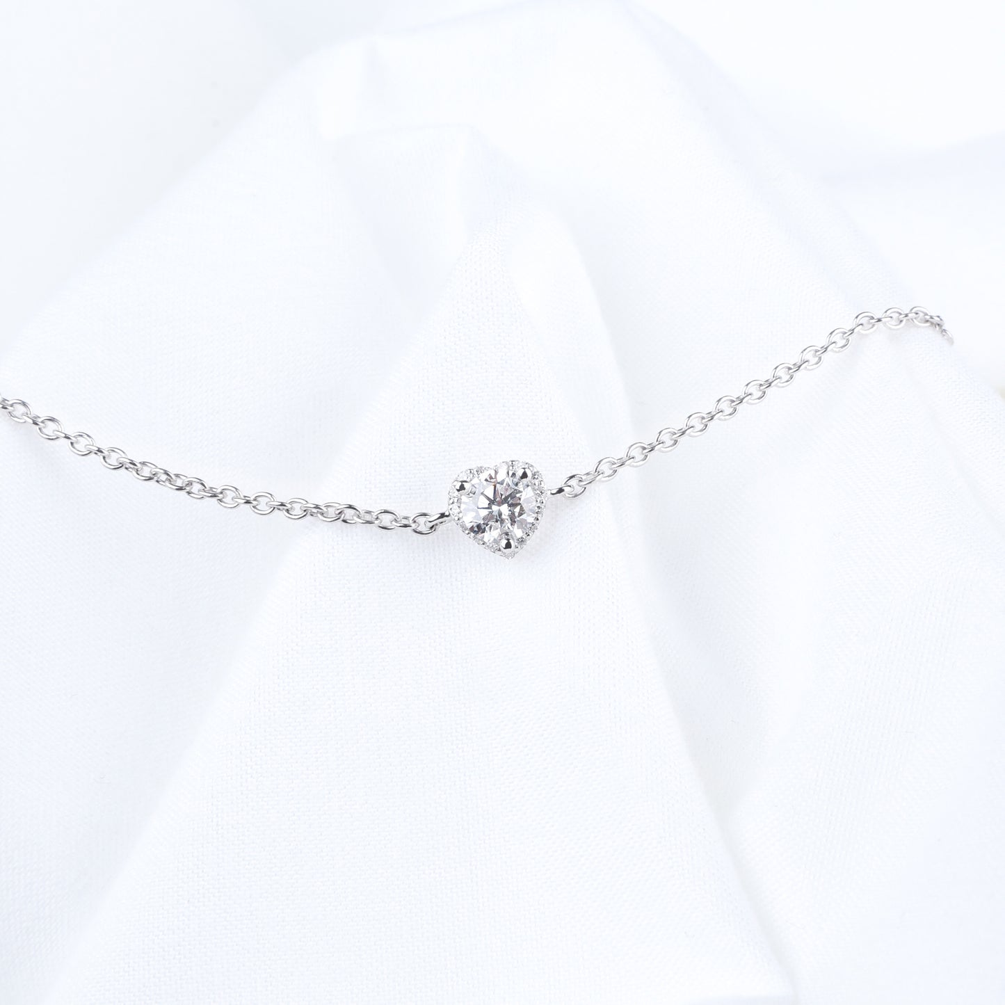 Heart Halo Bracelet