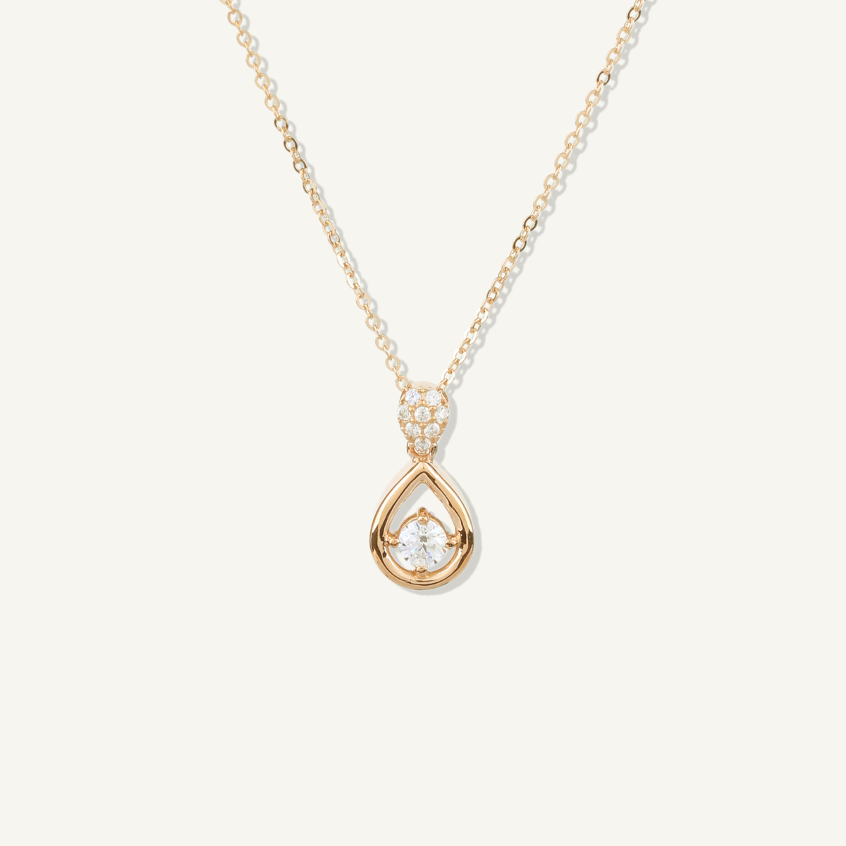 Radiant Drop Necklace