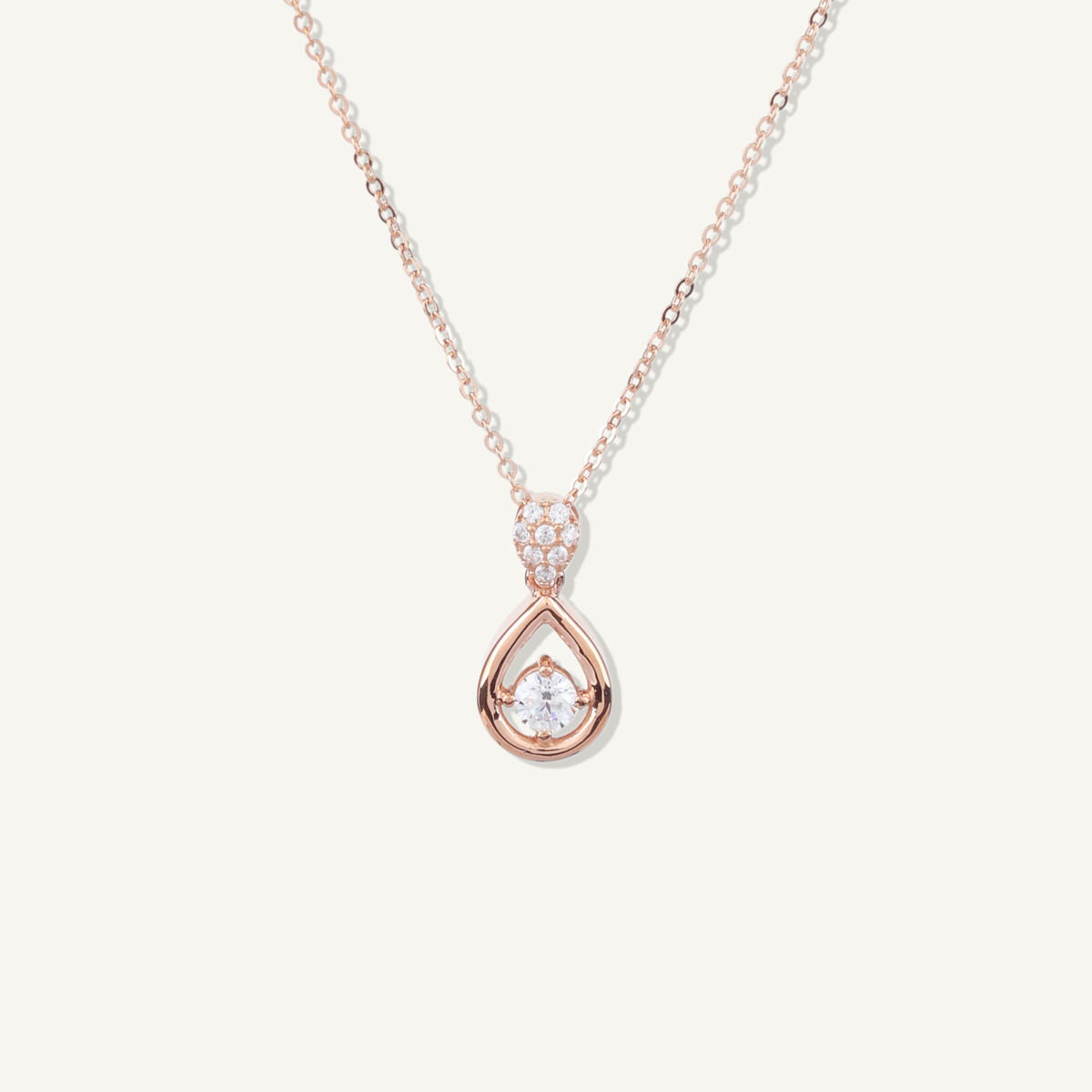 Radiant Drop Necklace