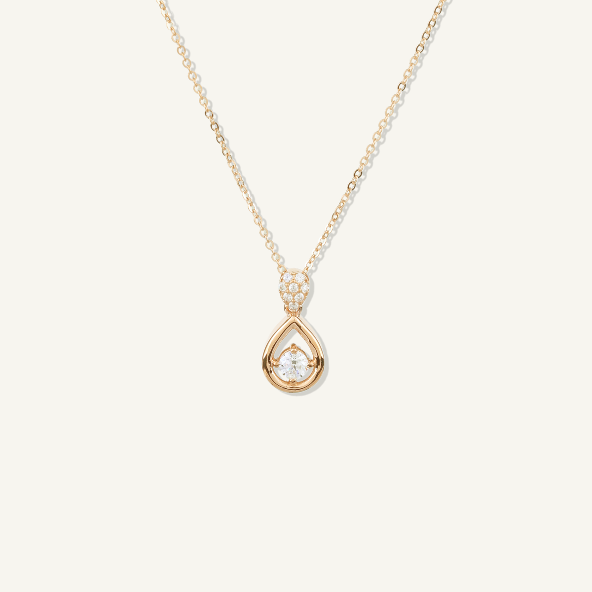 Radiant Drop Necklace