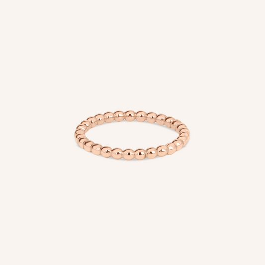 Beaded Ring, 2mm