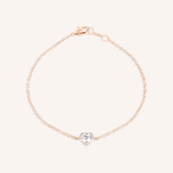 Heart Halo Bracelet