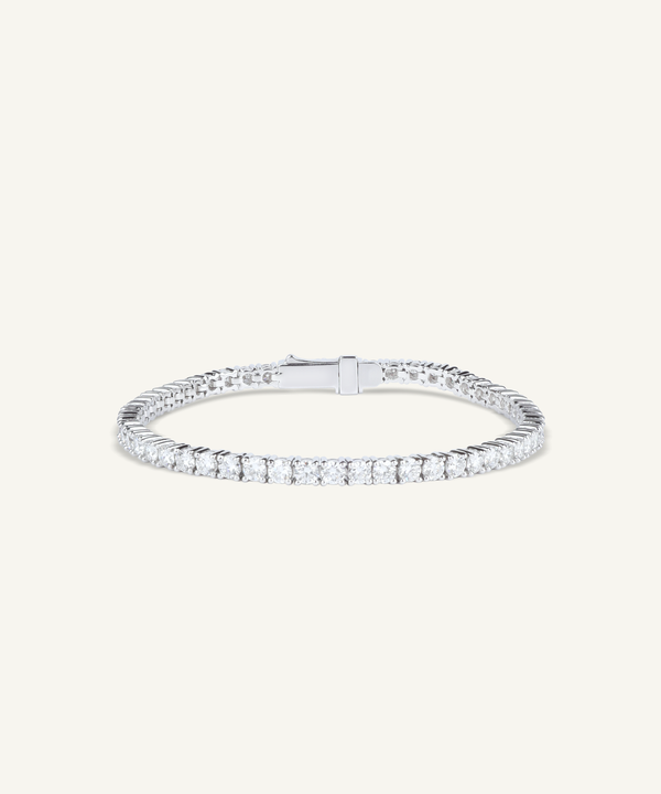 Lab Grown Diamond Tennis Bracelet, 3mm