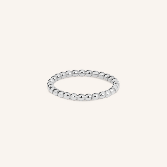 Beaded Ring, 2mm