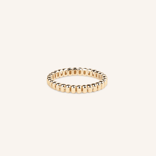 Puffy Ribbed Ring