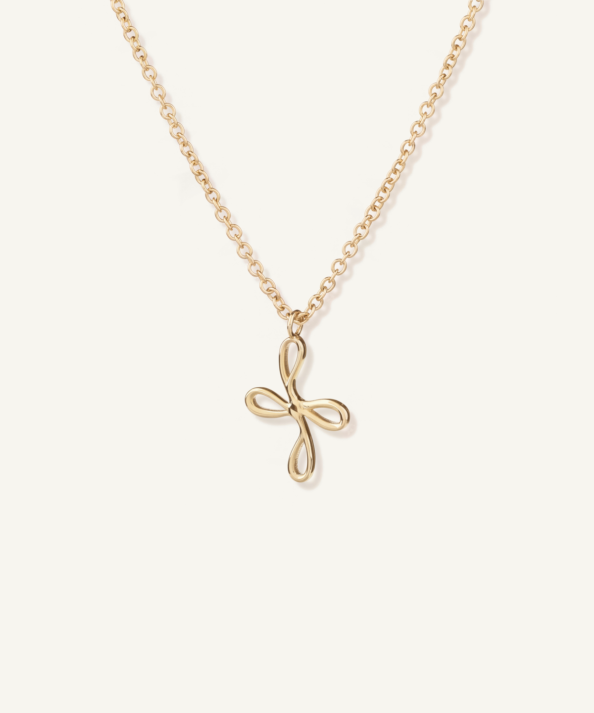 Yellow Gold | Bloom Necklace, angled
