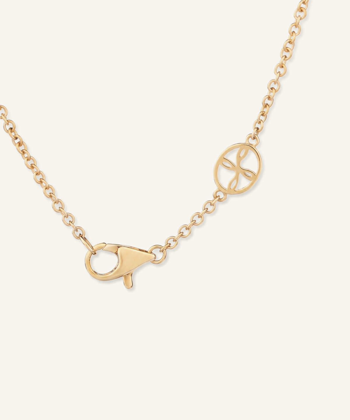 Yellow Gold | Bloom Necklace, clasp
