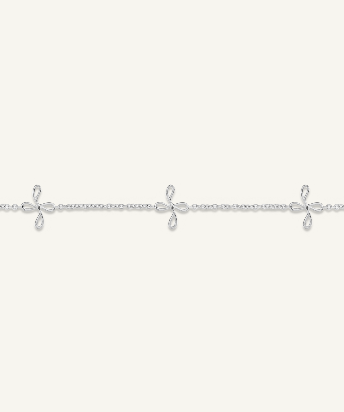 White Gold | Bloom Bracelet, 3 Motifs