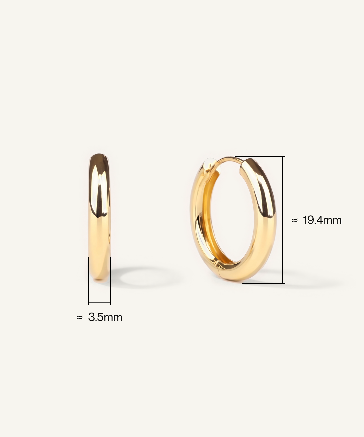 Bold Classic Hoop Earrings