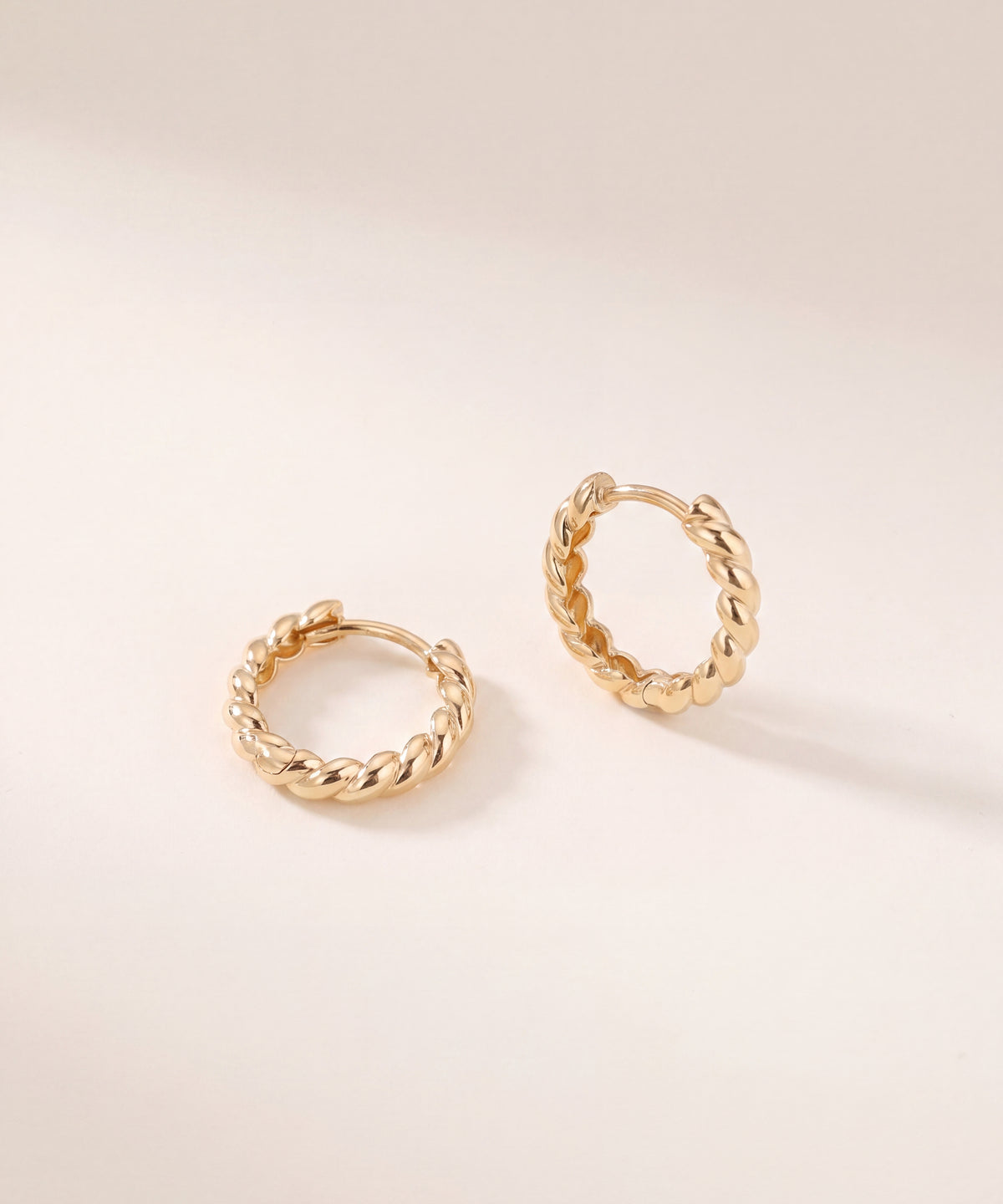 Brioche Hoop Earrings