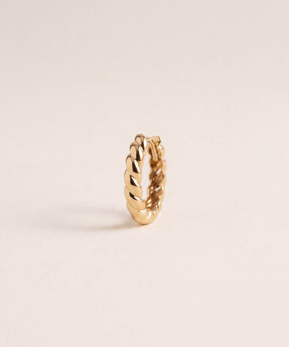 Brioche Hoop Earrings