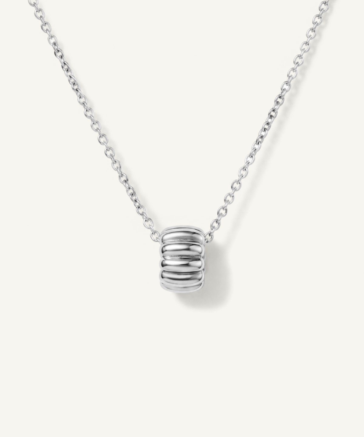 White Gold | Canelé Necklace
